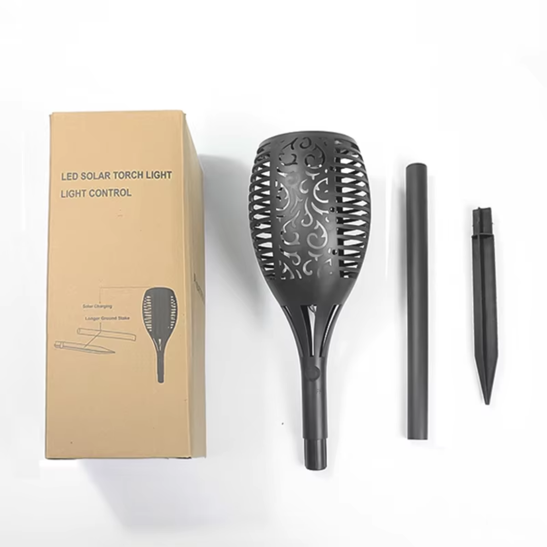 Antorcha de Carga Solar - Pack 4 unidades. 58cm de altura